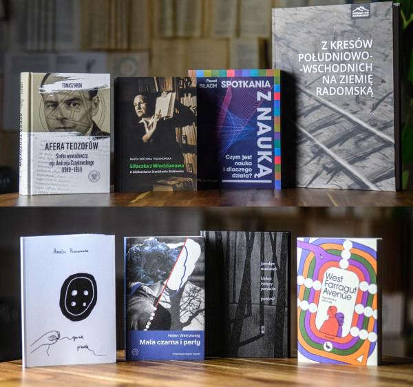 Książki nominowane do IX Nagrody Literackiej Miasta Radomia