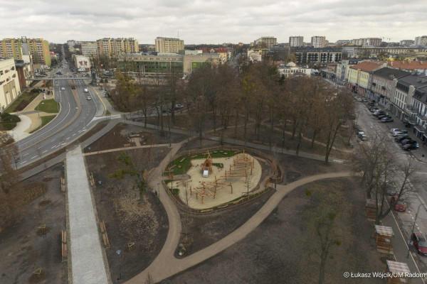 Skwer przy Placu Jagiellońskim