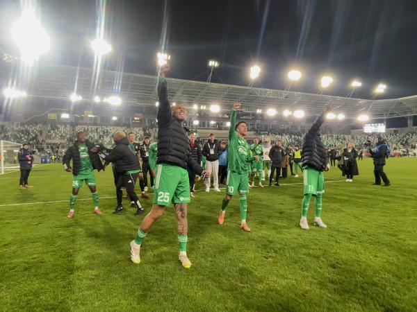 Radość zawodników Radomiaka po meczu