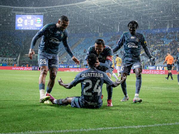Zie Quattara strzelił jesienią w Lublinie pięknego gola. Niestety w lany poniedziałek go zabraknie 