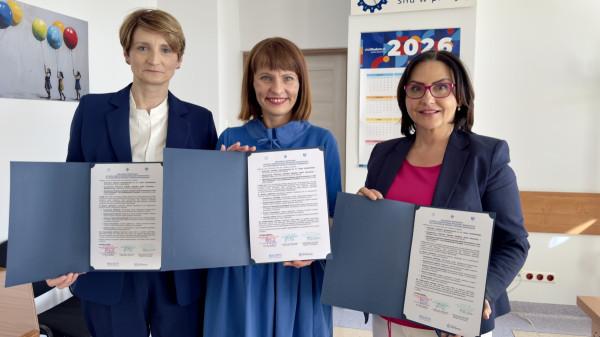 Joanna Pionka, Barbara Łopyta i Bernarda Dudek