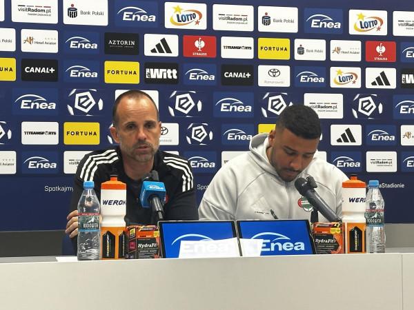 Bruno Baltazar trener Radomiaka Radom przed meczem z Lechią Gdańsk