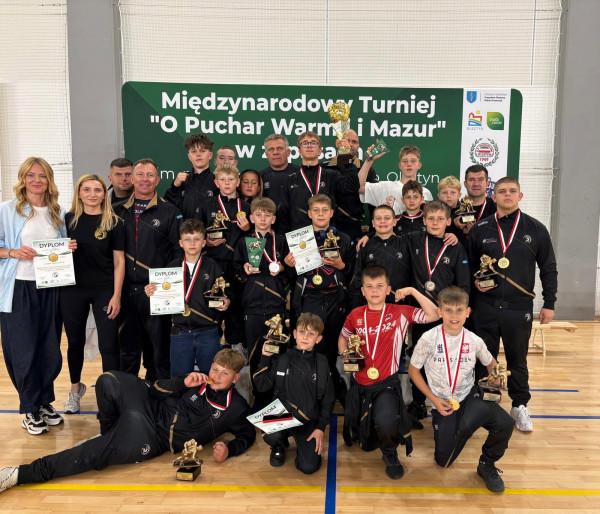 Reprezentanci Olimpijczyka na turnieju w Olsztynie