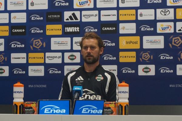 Trener Radomiaka Tomasz Kaczmarek