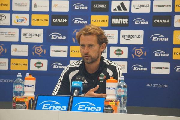 Tomasz Kaczmarek, trener Radomiaka przed meczem z Górnikiem Zabrze