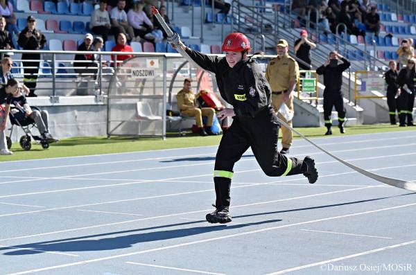 Zawody strażackie na stadionie MOSiR