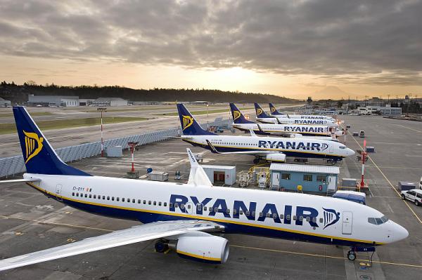 Ryanair jest obecnie jedyną linią lotniczą obecną na stałe na lotnisku w Modlinie. Foto: Ryanair