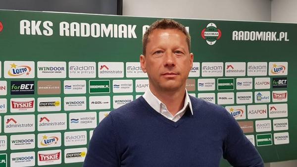 Dariusz Banasik zastąpił na stanowisku trenera Radomiaka Grzegorza Opalińskiego
