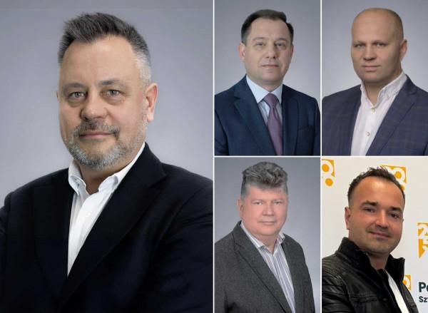 Marek Puk, Zbigniew Adamczyk, Szczepan Sławiński, Krzysztof Siczek, Piotr Warso