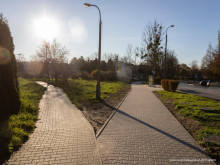 ul. PCK w Radomiu. Nowy chodnik 