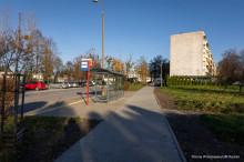 ul. PCK w Radomiu. Nowy chodnik 