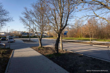 ul. PCK w Radomiu. Nowy chodnik 