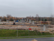 Przystanek Radom Południowy w budowie