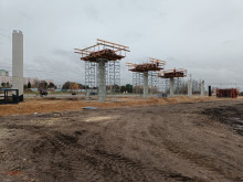 Przystanek Radom Południowy w budowie