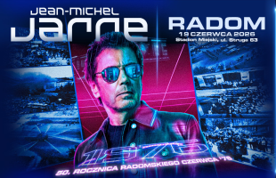 Legenda muzyki elektronicznej w Radomiu. Jean-Michel Jarre z koncertem z okazji 50. rocznicy Czerwca ’76
