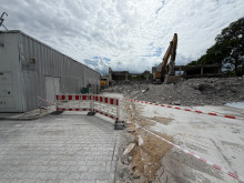 Rozbiórka parkingu przy ul. Kelles-Krauza w Radomiu