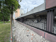Rozbiórka parkingu przy ul. Kelles-Krauza w Radomiu