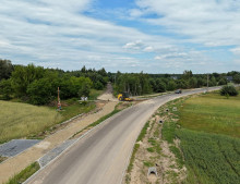 Rozbudowy drogi powiatowej Parznice - Skaryszew