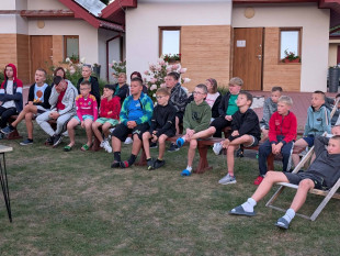 Radomiak Futbol Plus, na obozie wakacyjnym