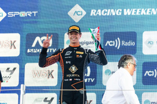Aleksander Ruta z podium na torze Imola we Włoszech