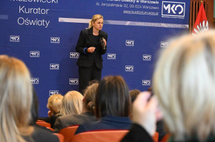 Minister edukacji, Barbara Nowacka w Radomiu. Odznaczenia dla nauczycieli [FOTO] 