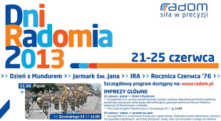 Znamy już program Dni Radomia