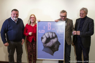 Znany laureat konkursu na najciekawszy plakat Gombrowiczowski