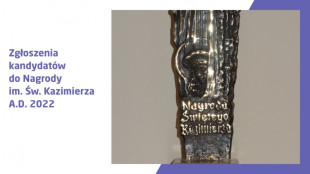 Nagroda im. św. Kazimierza - zgłoś kandydata