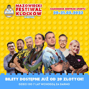 II Mazowiecki Festiwal Klocków w hali RCS [KLIKNIJ i  WYGRAJ]