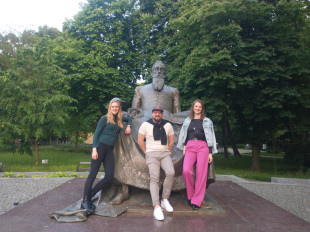 Delegacja z Bańskiej Bystrzycy w Radomiu