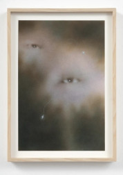 Jędrzej Bieńko, No title, 43 x 31 cm / 17.2 x 12.4” acrylic on paper with wooden frame, 2023,