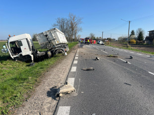 Tragiczny wypadek pod Iłżą. Nie żyje jedna osoba
