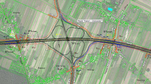 Cześć planu S12 - Węzeł Radom-Skaryszew 