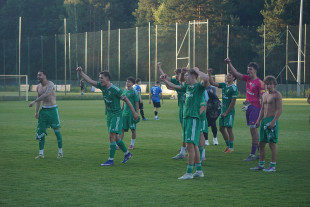Rezerwy Radomiaka po meczu z Rzekunianką