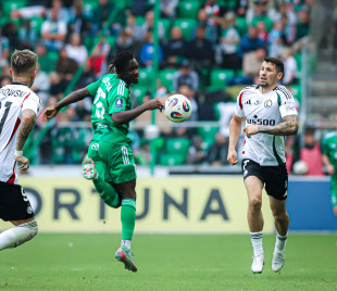 Abdoul Tapsoba podczas meczu z Legią w Warszawie