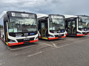 Autobusy CNG w barwach MPK Radom