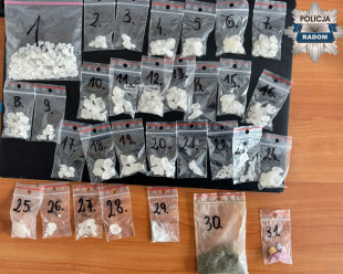 Znaczne ilości. Radomianin poszedł siedzieć za posiadanie narkotyków