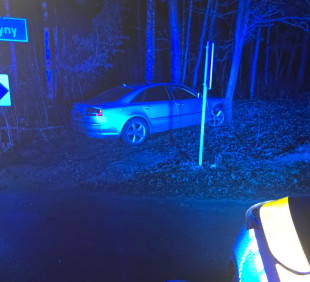 Pijany kierowca uciekał przed policją