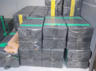 Pół miliona papierosów z przemytu przechwyconych na Idalinie [FOTO]