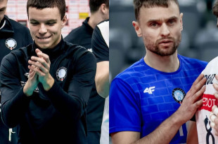 Adam Kornak i Paweł Filipowicz - libero Czarnych