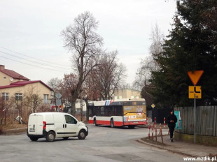 Skrzyżowanie ul. Idalińskiej z ulicami Wyścigową i Przejazd