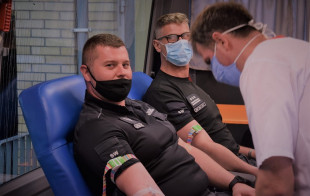 Prawie 50 litrów krwi oddali pracownicy Aresztu Śledczego w Radomiu