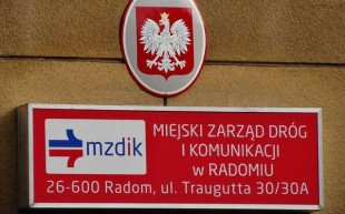 Zawieszenie przystanku w centrum miasta