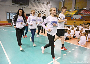 Szkolna Olimpiada odbyła się w hali MOSiR
