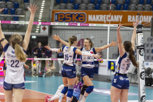 Moya Radomka  Radom. Radość po awansie w Pucharze CEV 