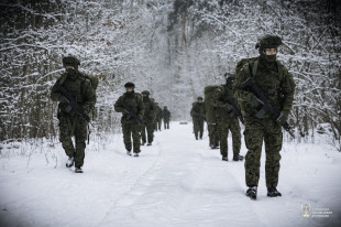 Zimowa pętla taktyczna testem przed przysięgą ochotników [FOTO]