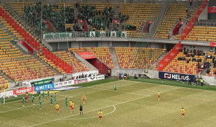 Radomiak zremisował w Białymstoku z liderem. Brawo! Bardzo dobry mecz Zielonych