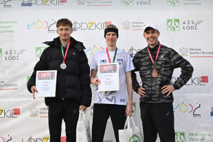 Adam Bajorski, pierwszy z lewej