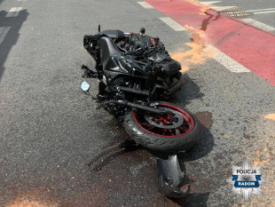 Zwarło się dwóch motocyklistów. Jeden ranny, drugi uciekł. Policja poszukuje świadków 