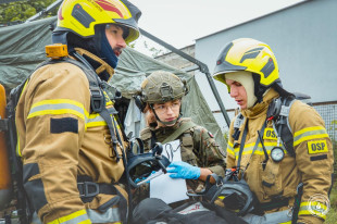 Naruszenie przestrzeni powietrznej, groźba katastrofy pod Radomiem... Spokojnie to tylko ćwiczenia